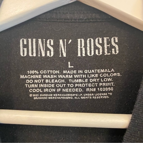 Guns n Roses Sweet Child O Mine Black Graphic T Shirt Size Large - Picture 4 of 5